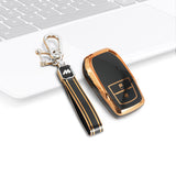 TPU Car Key Cover Fit for Toyota Innova Hycross | Fortuner | Innova Crysta Smart Key