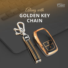 Load image into Gallery viewer, TPU Car Key Cover Fit for Toyota Innova Hycross | Fortuner | Innova Crysta Smart Key