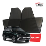 Hyundai Alcazar Magnetic Window Curtain/Car Sunshades - 6 Pieces