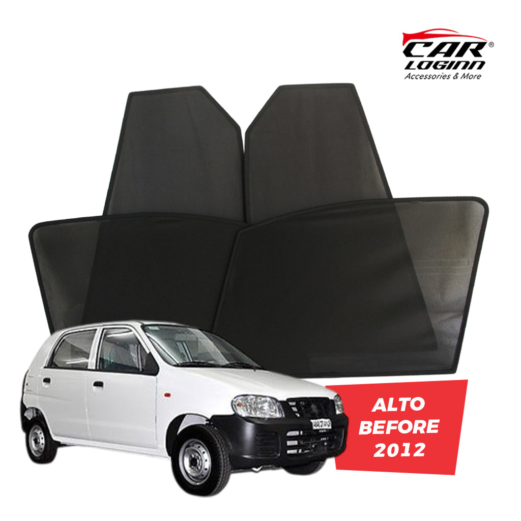 Maruti Suzuki Alto Magnetic Window Curtain/Car Sunshades - 4 Pieces