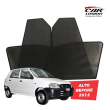Load image into Gallery viewer, Maruti Suzuki Alto Magnetic Window Curtain/Car Sunshades - 4 Pieces