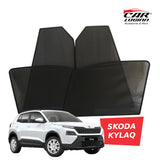 Skoda Kylaq Magnetic Window Curtain/Car Sunshades - 4 Pieces
