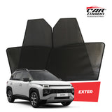 Hyundai Exter Magnetic Window Curtain/Car Sunshades - 4 Pieces