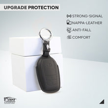 Load image into Gallery viewer, Carloginn PU-3D Leather Key Case for Toyota 2 Button Smart Key
