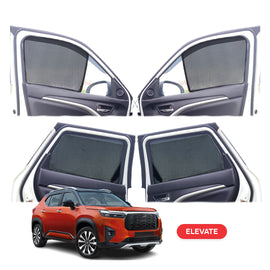 Honda Elevate Half Window Curtain/Car Sunshades - 4 Pieces