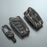 Premium Metal Black Transformer Series Soft Silicon Key Cover for MG ASTOR | MG ZS EV