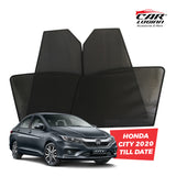 Honda City Magnetic Window Curtain/Car Sunshades - 4 Pieces