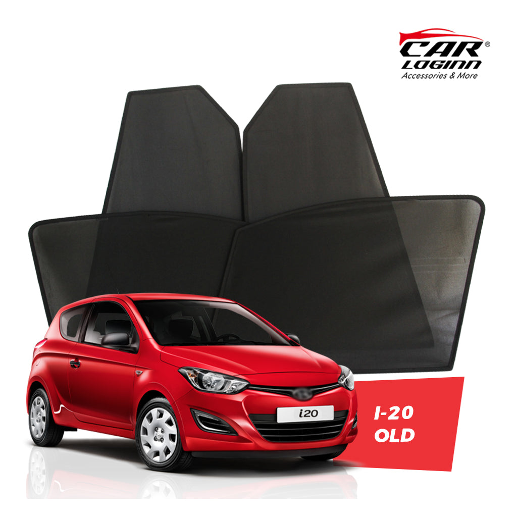 Hyundai i20 Magnetic Window Curtain/Car Sunshades - 4 Pieces