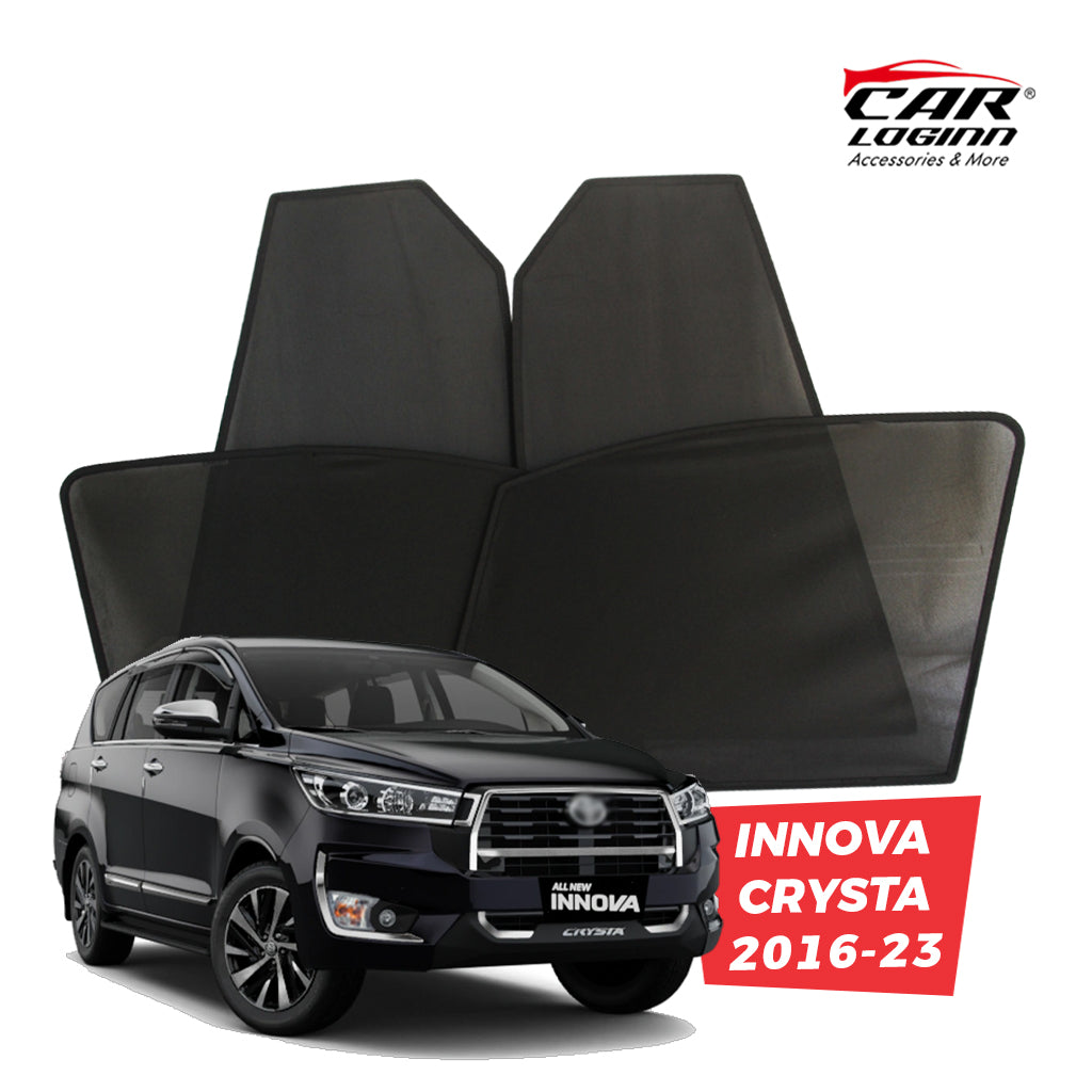 Toyota Innova Magnetic Window Curtain/Car Sunshades - 6 Pieces