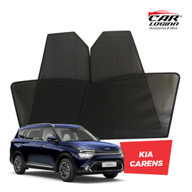 Kia Carens Magnetic Window Curtain/Car Sunshades - 6 Pieces