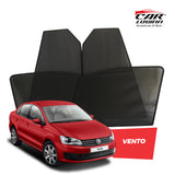 Volkswagen Vento Magnetic Window Curtain/Car Sunshades - 4 Pieces