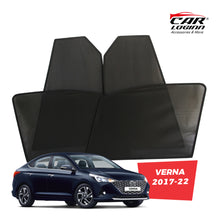 Load image into Gallery viewer, Hyundai Verna Magnetic Window Curtain/Car Sunshades - 4 Pieces