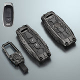 Premium Metal Black Transformer Series Key Cover for Nissan Magnite | Kicks - 2 button Smart Key