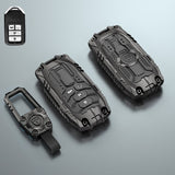 Premium Metal Black Transformer Series Soft Silicon Key Cover for New Honda Civic | New Amaze | New Honda city Smart key