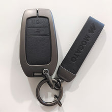 Load image into Gallery viewer, Metal Alloy Leather Key case for Toyota 2 Button Smart Key
