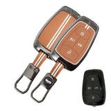 Metal Zinc Soft Silicon Key Case for Tata Altroz | Altroz EV | Punch | Punch EV | Tiago | Bolt | Harrier | Tigor | Nexon | Nexon EV| New Safari
