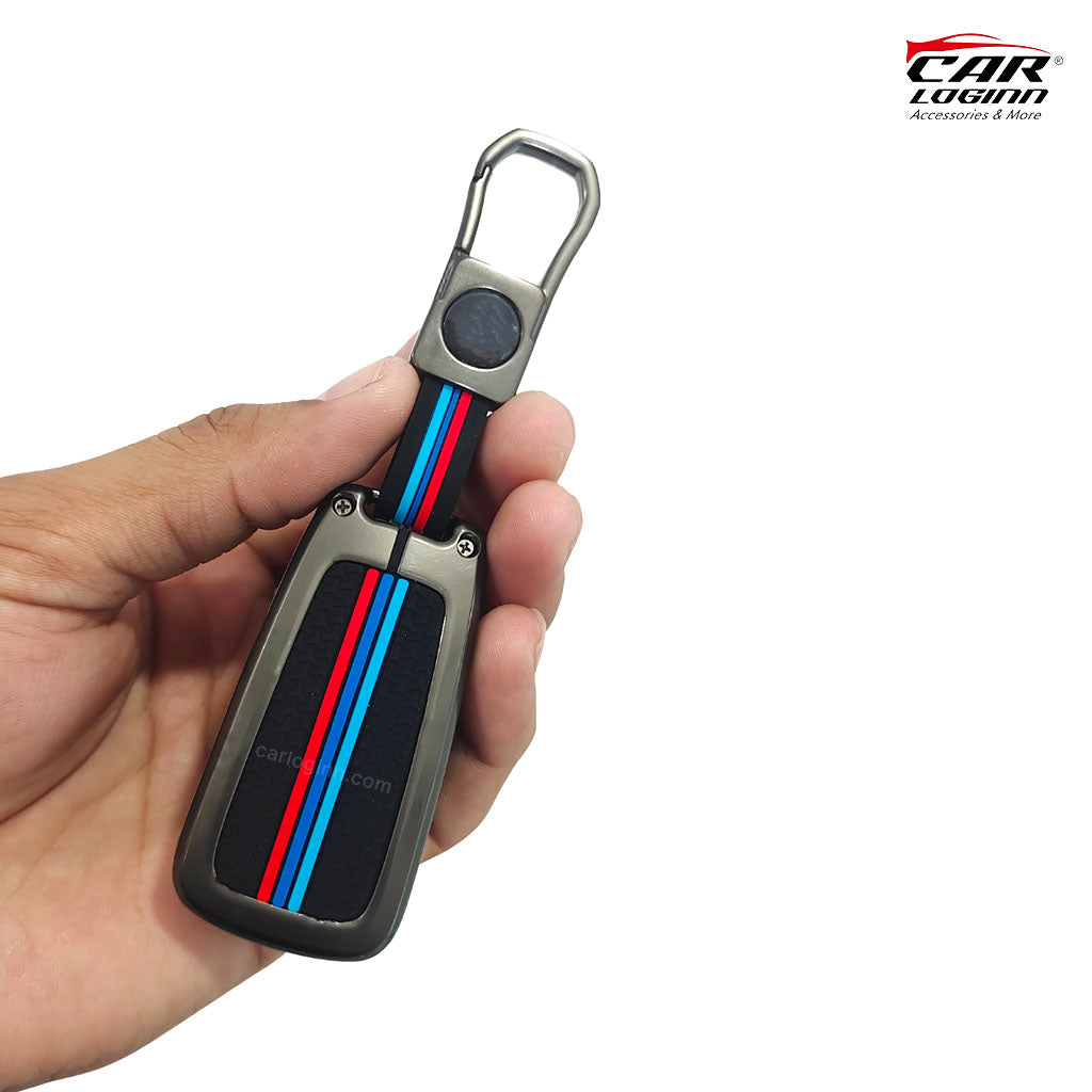 Metal Silicon Car Key Case Fit for Chevrolet Cruze | Chevrolet Beat | Avio | Spark Flip Key