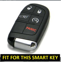 Load image into Gallery viewer, Metal Silicon Car Key Case for Jeep Compass Smart Key