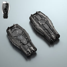 Premium Metal Black Transformer Series Soft Silicon Key Cover for Mercedes Benz GL Series | C – Class | S – Class | M – Class
