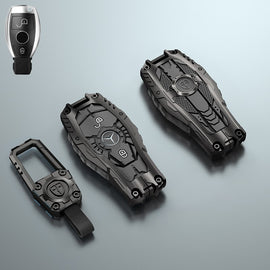 Premium Metal Black Transformer Series Soft Silicon Key Cover for Mercedes Benz GL Series | C – Class | S – Class | M – Class