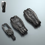 Premium Metal Black Transformer Series Soft Silicon Key Cover for Mercedes Benz GL Series | C – Class | S – Class | M – Class