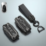 Premium Metal Black Soft Silicon keycase for New Mercedes Benz Maybach | S Class | E Class