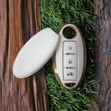 Load image into Gallery viewer, TPU Car Key Cover Fit for Nissan Sunny | Terrano | Magnite Smart Key
