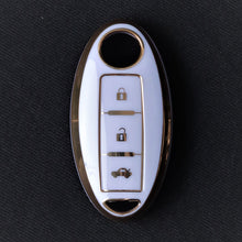 Load image into Gallery viewer, TPU Car Key Cover Fit for Nissan Sunny | Terrano | Magnite Smart Key