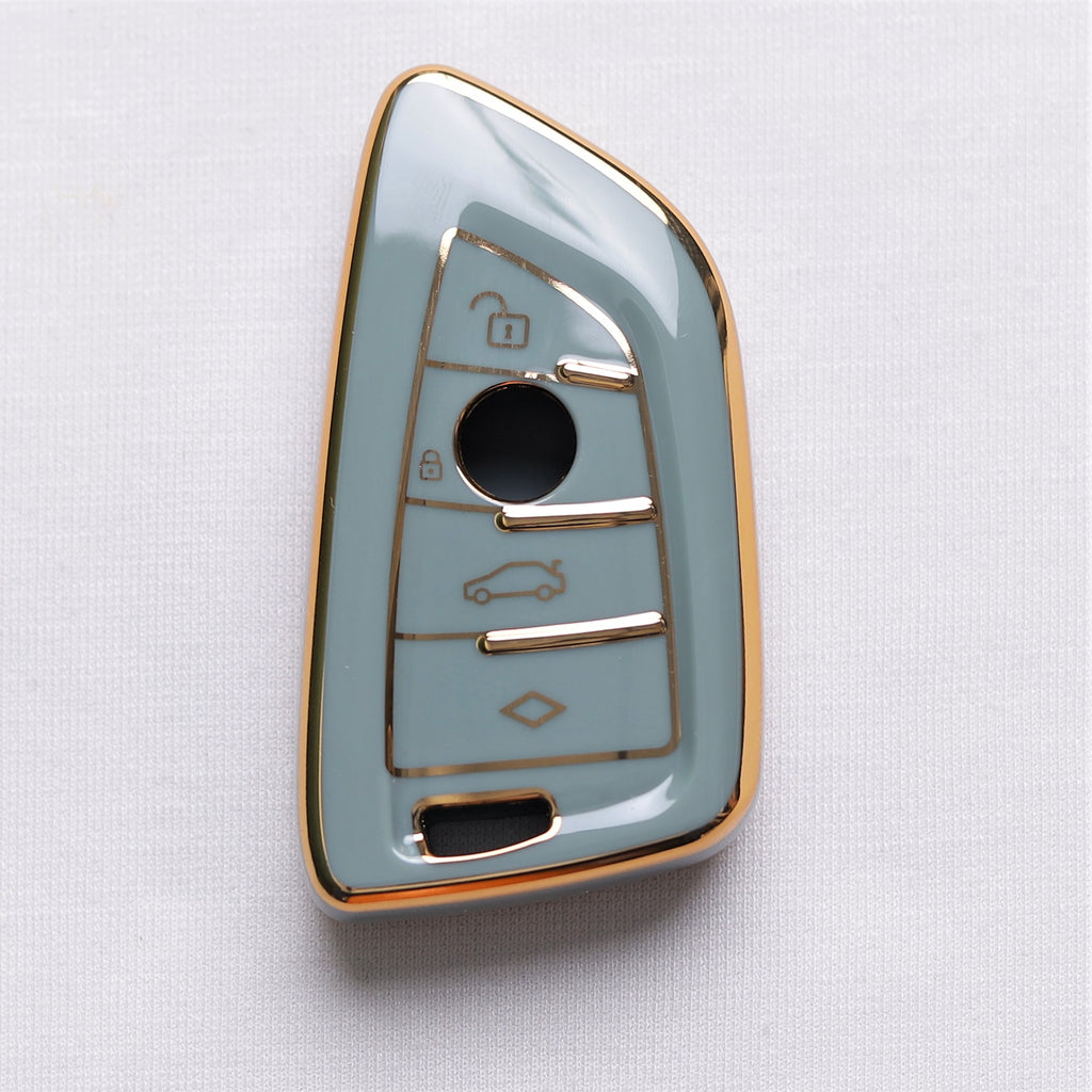 TPU Car Key Cover Fit for BMW GT-Series | X-Series | M-Series | 3-Series | 5-Series | 7-Series Smart Key