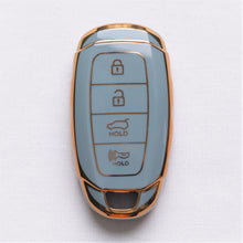 Load image into Gallery viewer, TPU Car Key Cover Fit for Hyundai New Verna 2022 | Verna-2020 4 Button Smart Key