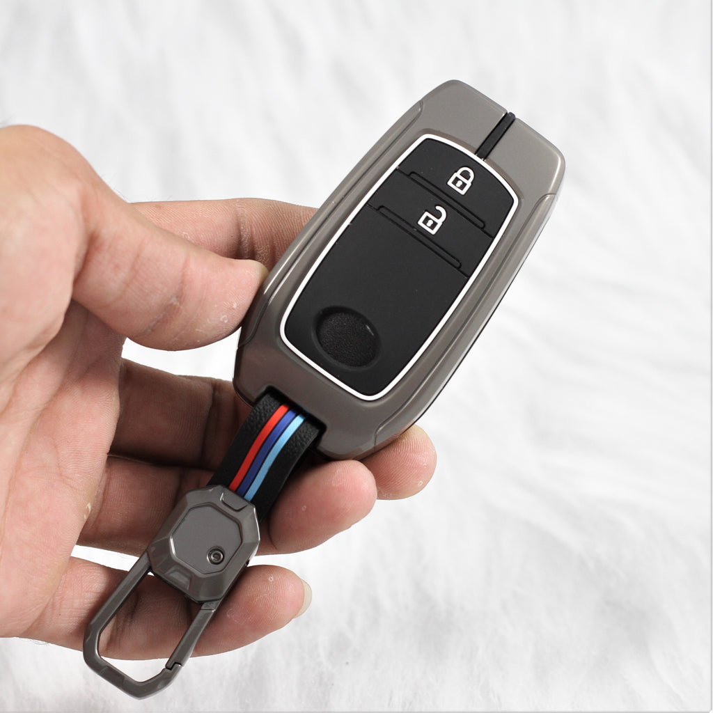 Metal Alloy Silicon Key case for Toyota 2 Button Smart Key