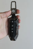 Premium Metal Black Transformer Series Soft Silicon Key Cover for New Mahindra BE 6 | XEV 9E | XEV 9S