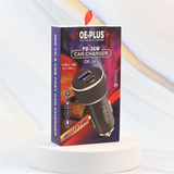 OE-PLUS® 36 W PD & USB Fast Car Charger | Qualcomm 3.0 Quick Charge | Type C Cable | For Mobile, Tablet & Digital Products