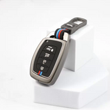 Metal Silicon Car Key Case for Hyundai 4 Button Smart Key