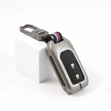 Load image into Gallery viewer, Metal Silicon Key case for Honda 2 Button Smart Key