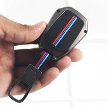 Load image into Gallery viewer, Metal Silicon Key Cover Fit for Renault Triber | Kiger | Kwid | Duster | Terrano| Magnite | Datsun RediGO - 2 Button