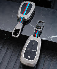 Load image into Gallery viewer, Metal Car Key Cover for TATA 4 Button Smart Key