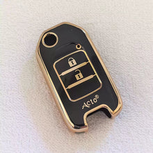 Load image into Gallery viewer, TPU Car Key Cover Fit for Honda City | WR-V | Jazz (2 Button Flip Key)