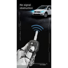 Load image into Gallery viewer, Carloginn Premium Metal Black Transformer Series Soft Silicon Key Cover for Maruti Suzuki 2 Button Key