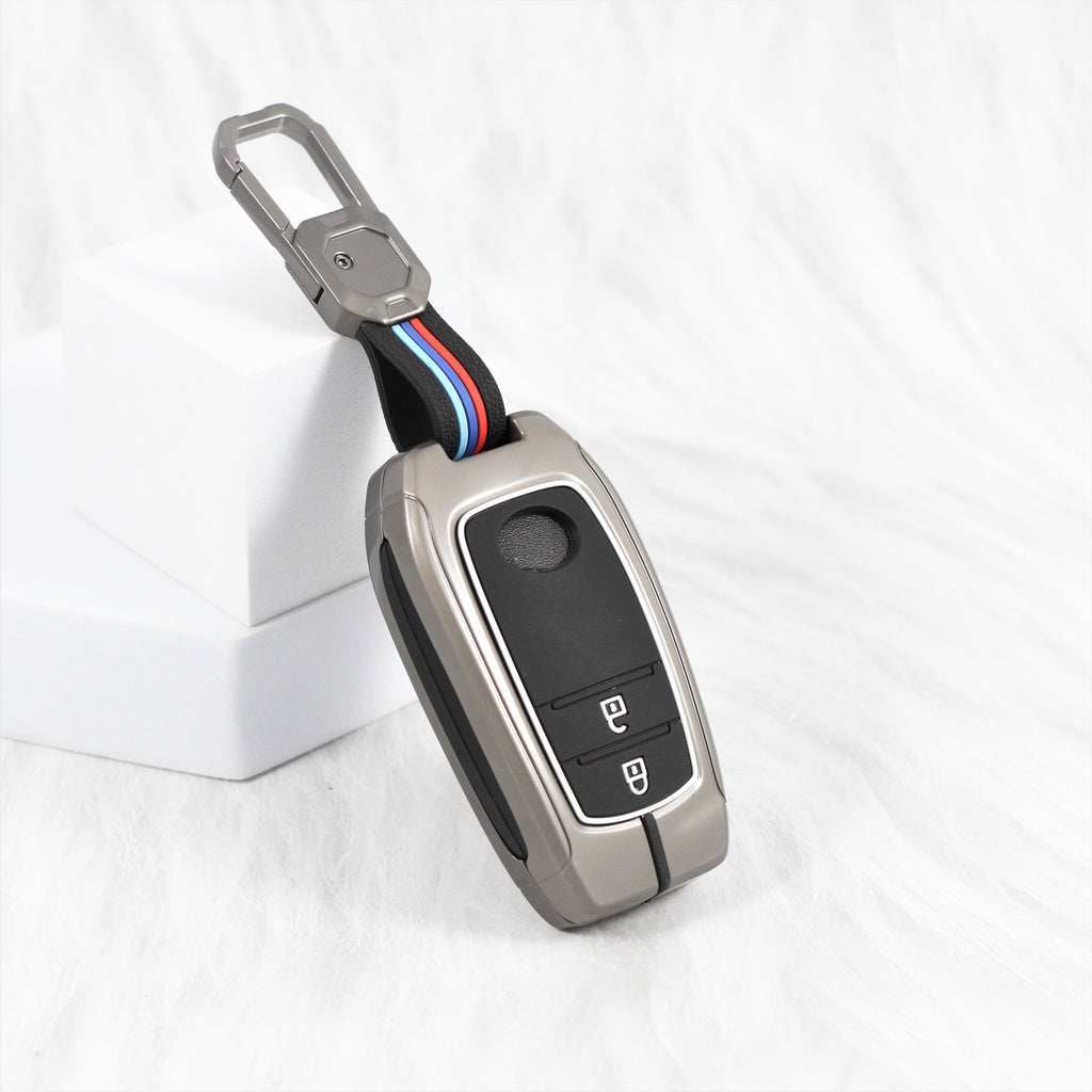 Metal Alloy Silicon Key case for Toyota 2 Button Smart Key