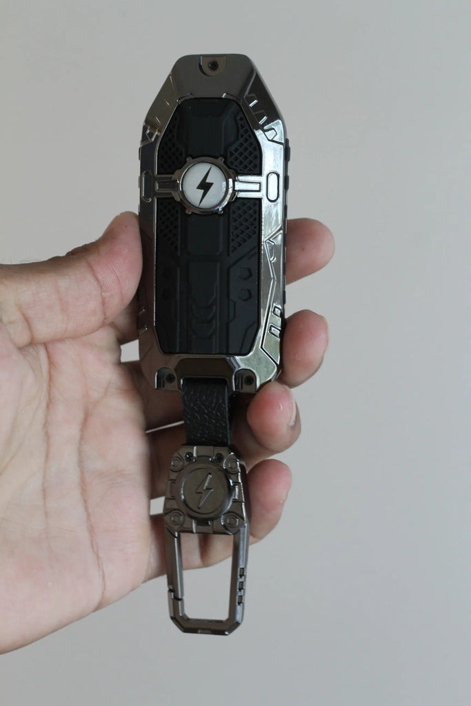 Premium Metal Black Transformer Series Soft Silicon Key Cover for New Mahindra BE 6 | XEV 9E | XEV 9S