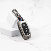 Load image into Gallery viewer, Metal Silicon Key case for Toyota Innova Hycross | Fortuner | Innova Crysta (3 Button Smart Key)
