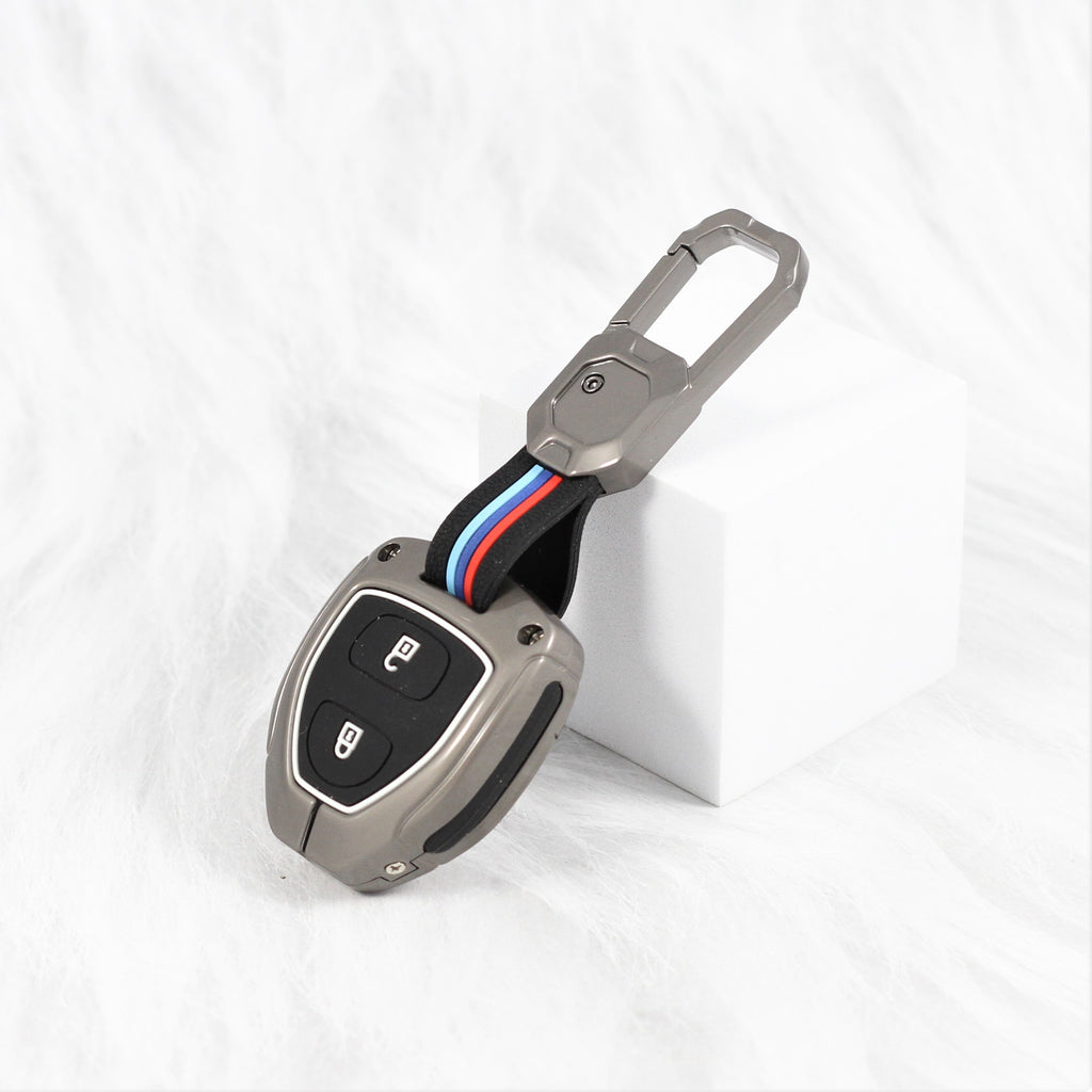 Metal Alloy Silicon Key case for Old Toyota Innova 2 Button Key