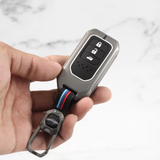 Metal Silicon Key case for Honda 3 Button Smart Key