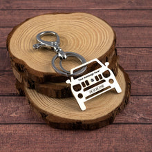 Load image into Gallery viewer, Maruti Suzuki Ignis Stainless Steel Customized Car Keychain with Custom Number Plate and Message