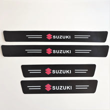 Load image into Gallery viewer, Car Door Strip Carbon Fiber Wrap Sill Edge | Anti Scratch Tape for all Cars (Set of 4 pieces)