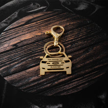 Load image into Gallery viewer, Ford Endeavour Stainless Steel Customized Car Keychain with Custom Number Plate and Message