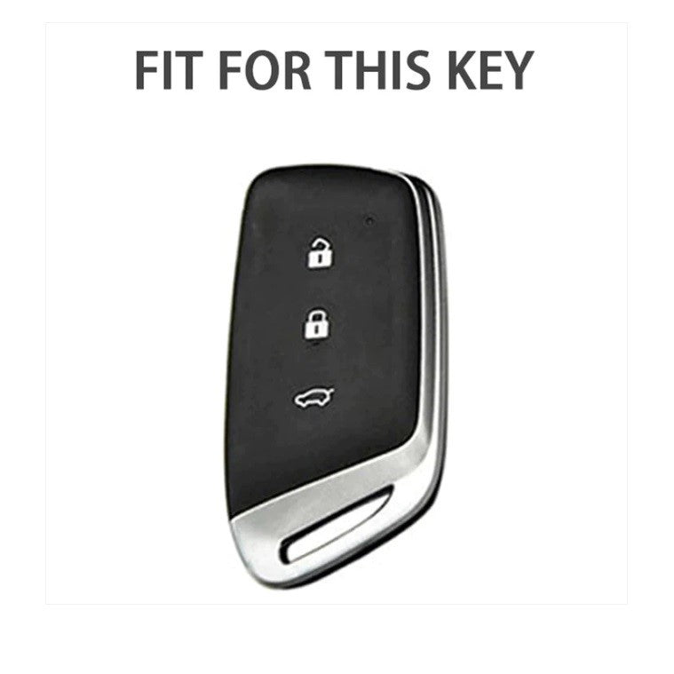 Metal Alloy Leather Key case for MG 3 Button Smart Key