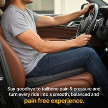 Load image into Gallery viewer, Car Seat Cushion | Sciatica Relief | High-Density Memory Foam Seat Cushion for Driving | Universal Fit