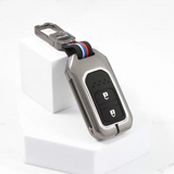 Metal Silicon Key case for Honda 2 Button Smart Key